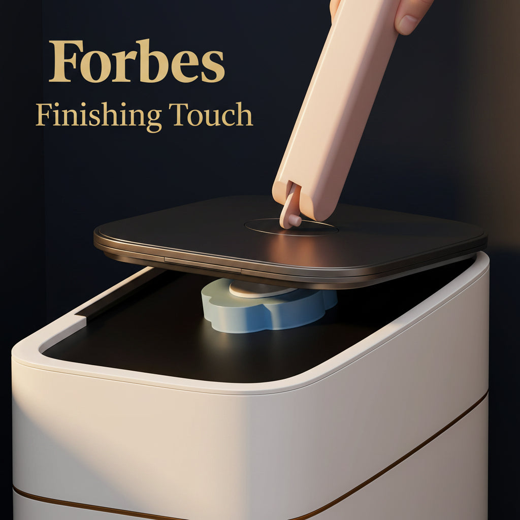 360° Wall - Mount Toilet Brush Set - FORBES FINISHING TOUCH 