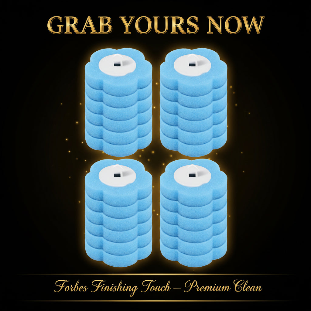 360° Wall - Mount Toilet Brush Set - FORBES FINISHING TOUCH